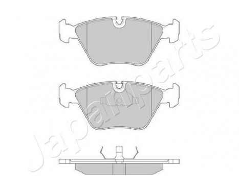 Brake Pad Set, disc brake PA-0111AF Japanparts, Image 2