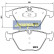 Brake Pad Set, disc brake PA-0115AF Japanparts, Thumbnail 2