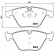 Brake Pad Set, disc brake PA-0115AF Japanparts, Thumbnail 2