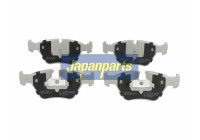 Brake Pad Set, disc brake PA-0119AF Japanparts