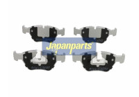 Brake Pad Set, disc brake PA-0120AF Japanparts