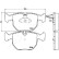 Brake Pad Set, disc brake PA-0121AF Japanparts, Thumbnail 2