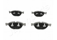 Brake Pad Set, disc brake PA-0122AF Japanparts