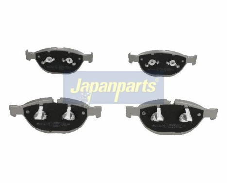 Brake Pad Set, disc brake PA-0122AF Japanparts