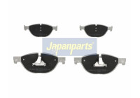 Brake Pad Set, disc brake PA-0125AF Japanparts