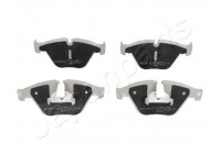 Brake Pad Set, disc brake PA-0126AF Japanparts