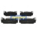 Brake Pad Set, disc brake PA-0127AF Japanparts