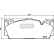 Brake Pad Set, disc brake PA-0127AF Japanparts, Thumbnail 2