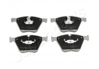 Brake Pad Set, disc brake PA-0129AF Japanparts