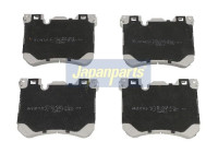 Brake Pad Set, disc brake PA-0133AF Japanparts