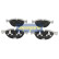 Brake Pad Set, disc brake PA-0134AF Japanparts