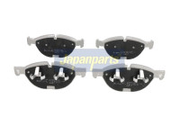 Brake Pad Set, disc brake PA-0134AF Japanparts
