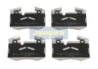 Brake Pad Set, disc brake PA-0137AF Japanparts
