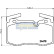 Brake Pad Set, disc brake PA-0137AF Japanparts, Thumbnail 2
