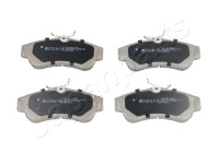 Brake Pad Set, disc brake PA-015AF Japanparts