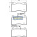 Brake Pad Set, disc brake PA-0207AF Japanparts, Thumbnail 2