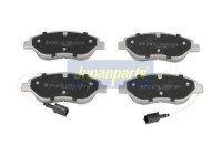 Brake Pad Set, disc brake PA-0213AF Japanparts