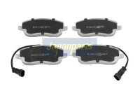 Brake Pad Set, disc brake PA-0220AF Japanparts