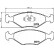 Brake Pad Set, disc brake PA-0223AF Japanparts, Thumbnail 2