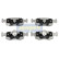 Brake Pad Set, disc brake PA-0228AF Japanparts