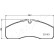 Brake Pad Set, disc brake PA-0233AF Japanparts, Thumbnail 2