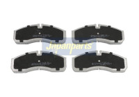 Brake Pad Set, disc brake PA-0233AF Japanparts