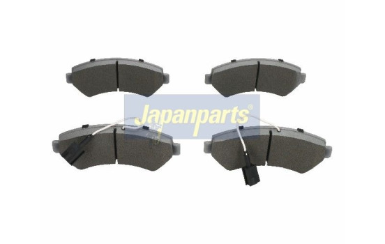 Brake Pad Set, disc brake PA-0245AF Japanparts, Image 2