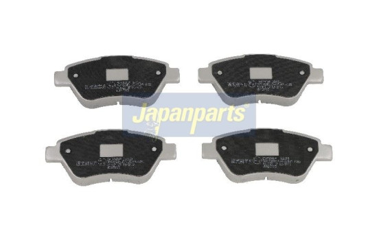 Brake Pad Set, disc brake PA-0248AF Japanparts