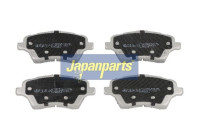 Brake Pad Set, disc brake PA-0301AF Japanparts