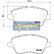 Brake Pad Set, disc brake PA-0301AF Japanparts, Thumbnail 2