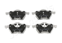 Brake Pad Set, disc brake PA-0312AF Japanparts