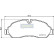 Brake Pad Set, disc brake PA-0320AF Japanparts, Thumbnail 2