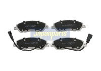 Brake Pad Set, disc brake PA-0325AF Japanparts