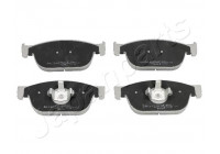 Brake Pad Set, disc brake PA-0333AF Japanparts