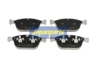 Brake Pad Set, disc brake PA-0334AF Japanparts