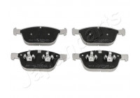 Brake Pad Set, disc brake PA-0334AF Japanparts