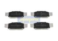 Brake Pad Set, disc brake PA-0338AF Japanparts