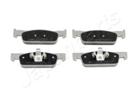 Brake Pad Set, disc brake PA-033AF Japanparts