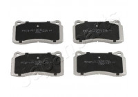 Brake Pad Set, disc brake PA-0343AF Japanparts