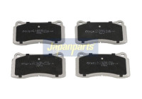 Brake Pad Set, disc brake PA-0343AF Japanparts