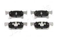 Brake Pad Set, disc brake PA-0401AF Japanparts