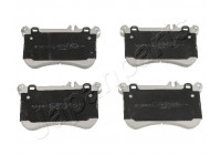 Brake Pad Set, disc brake PA-0504AF Japanparts