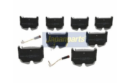 Brake Pad Set, disc brake PA-0514AF Japanparts