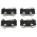 Brake Pad Set, disc brake PA-0515AF Japanparts