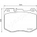 Brake Pad Set, disc brake PA-0516AF Japanparts, Thumbnail 2