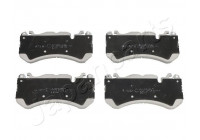 Brake Pad Set, disc brake PA-0517AF Japanparts