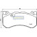 Brake Pad Set, disc brake PA-0517AF Japanparts, Thumbnail 2