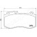 Brake Pad Set, disc brake PA-0522AF Japanparts, Thumbnail 2