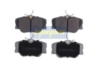 Brake Pad Set, disc brake PA-0525AF Japanparts