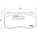 Brake Pad Set, disc brake PA-0527AF Japanparts, Thumbnail 2